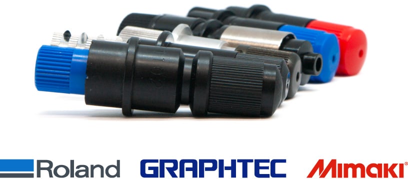 カッタープランジャー並んだ写真